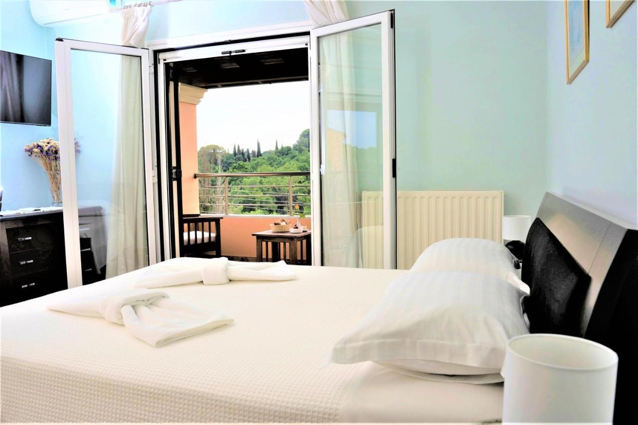 La Bella Vita - Luxury Holiday House Close To Corfu Town Potamós Exterior foto